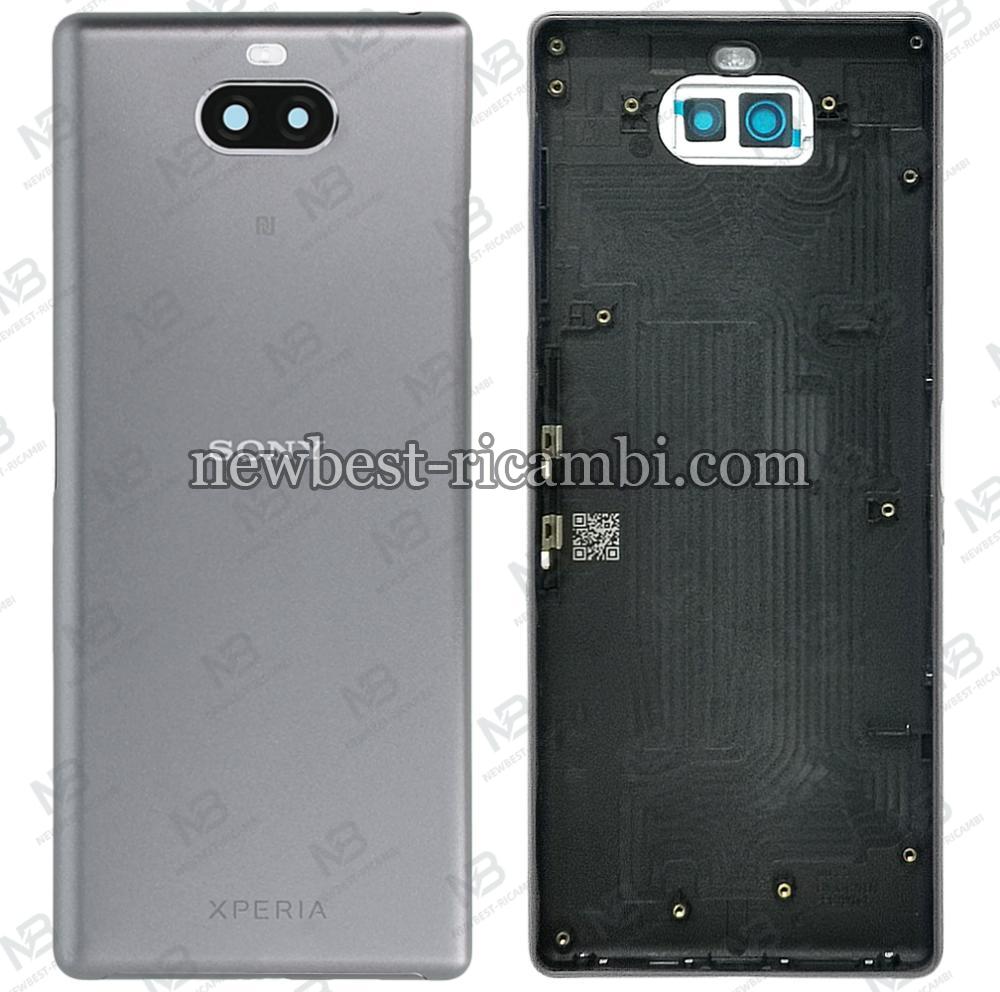 Sony Xperia 10 Back Cover+Camera Glass Silver Original