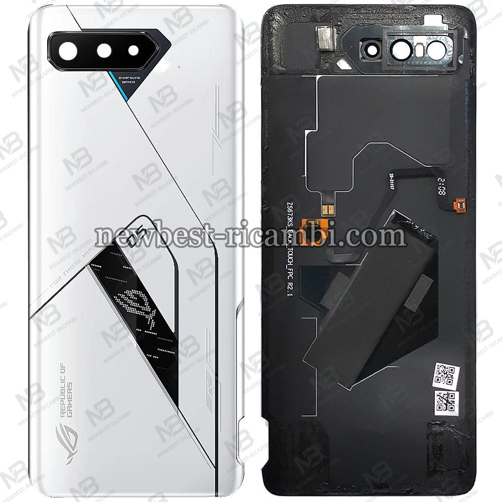 Asus ROG Phone 5 Ultimate ZS673KS Back Cover+Camera Glass Without (NO) Screen White Original