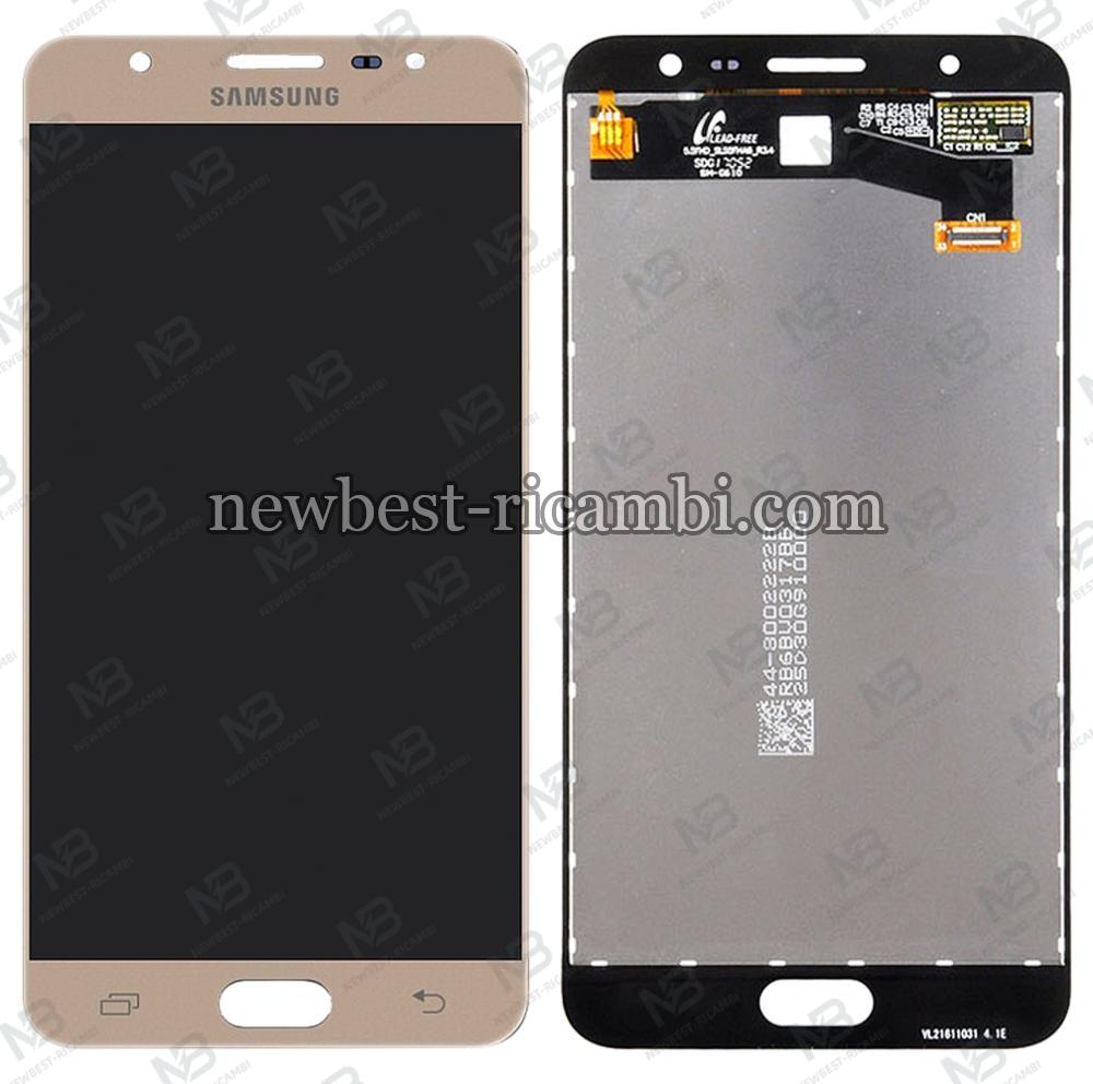 Samsung Galaxy J7 Prime G610 Touch+Lcd Gold Change Glass