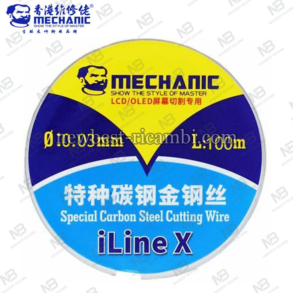 Mechanic iLine X Special Carbon Steel Cutting Wire (0.03mm x 100m）