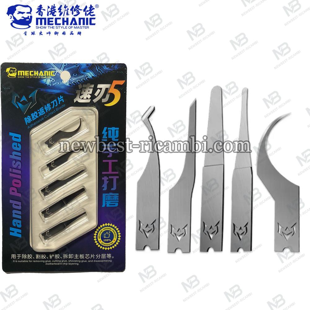 Mechanic Adhesive Glue Cutting Blade 5 IN 1