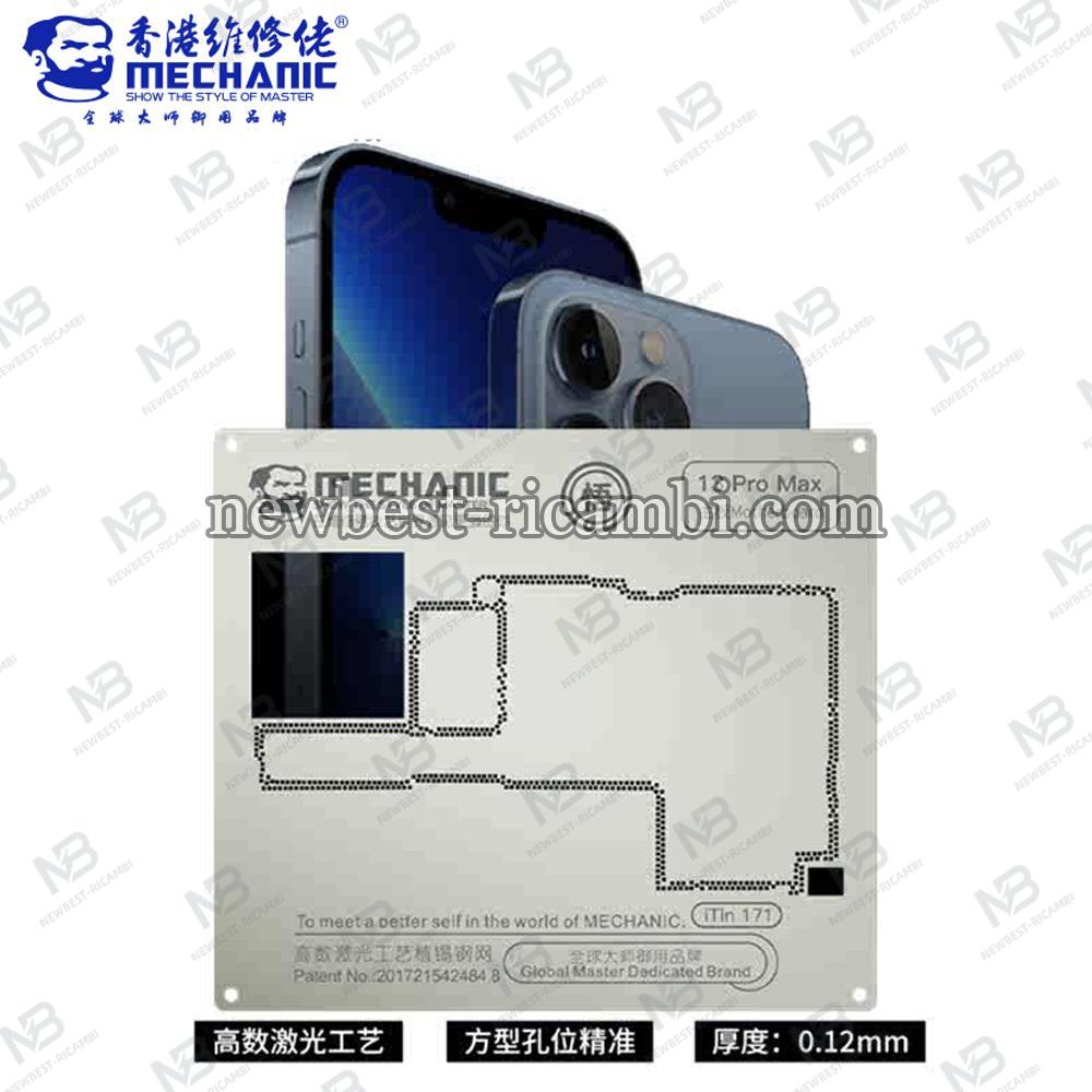 Mechanic iTin 171 Middle Layer Tin Planting Steel Mesh For iPhone 13 Pro Max