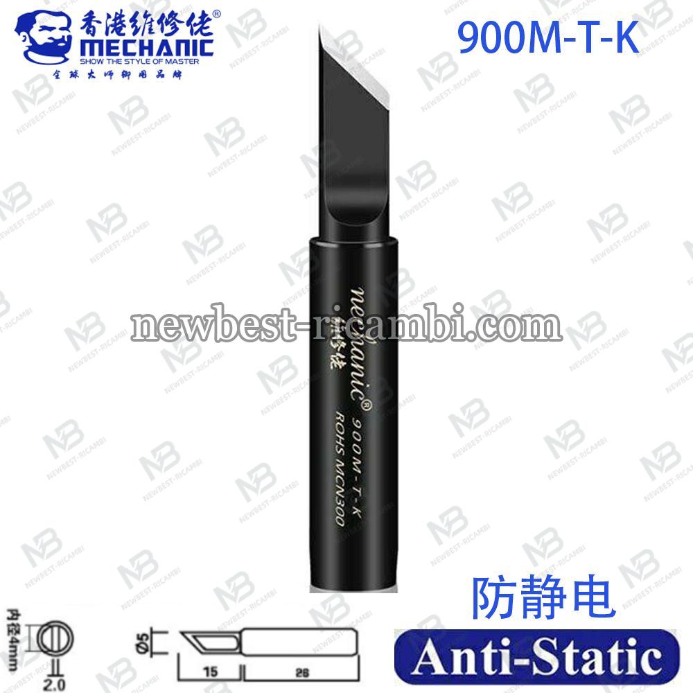 Mechanic Anti-Static Lead-Free ESD Solder Tip 900M-T-K