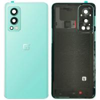 One Plus Nord 2 5G Back Cover+Camera Glass  Blue Original