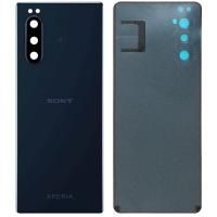 Sony Xperia 5 II（2 generation) Back Cover+Camera Glass Blue Original