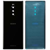 Sony Xperia 1 Back Cover+Camera Glass Black Original