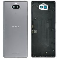 Sony Xperia 10 Back Cover+Camera Glass Silver Original