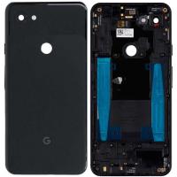 Google Pixel 3A XL Back Cover+Camera Glass Black