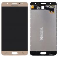 Samsung Galaxy J7 Prime G610 Touch+Lcd Gold Change Glass