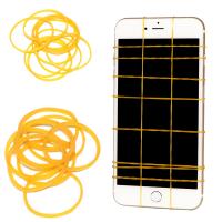 Yellow Binding Tape Elastic Rubber Band For Phone Repair 70x1.6mm (0.4KG/1100+PCS)