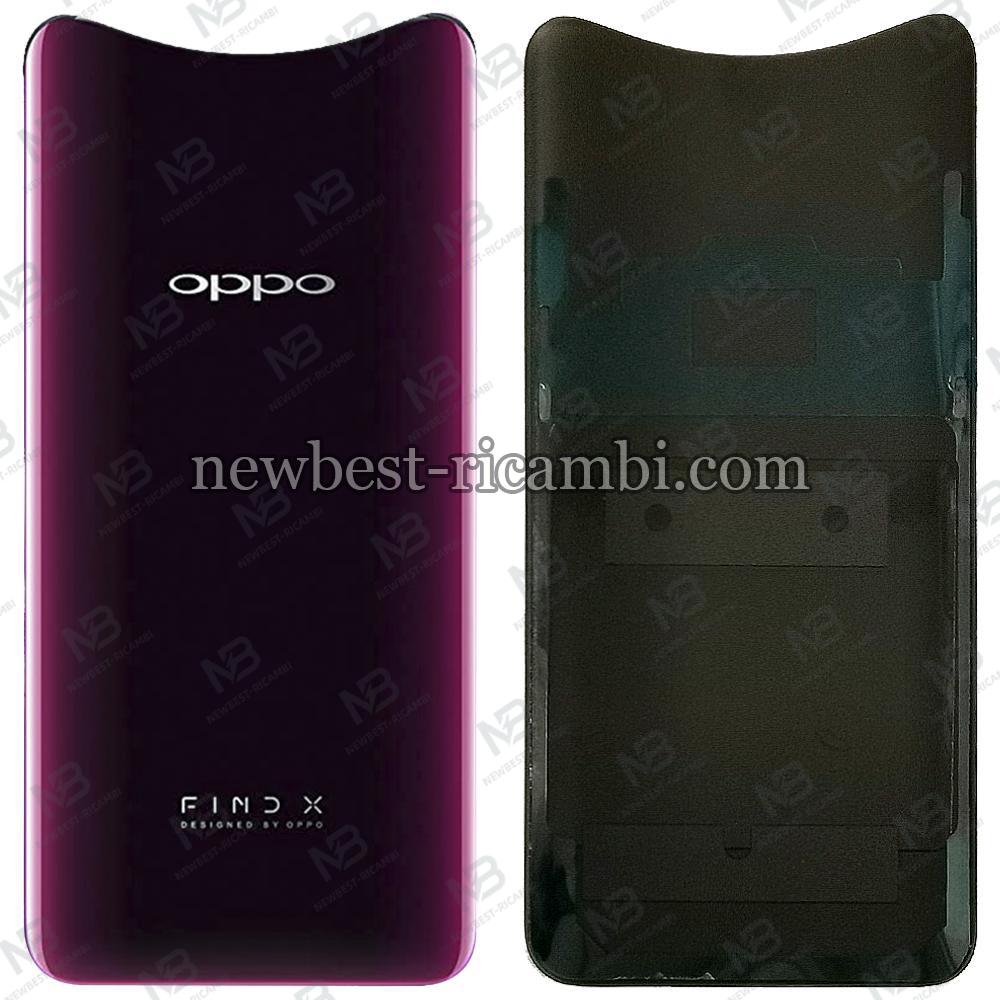 Oppo Find X back cover bordeaux red original