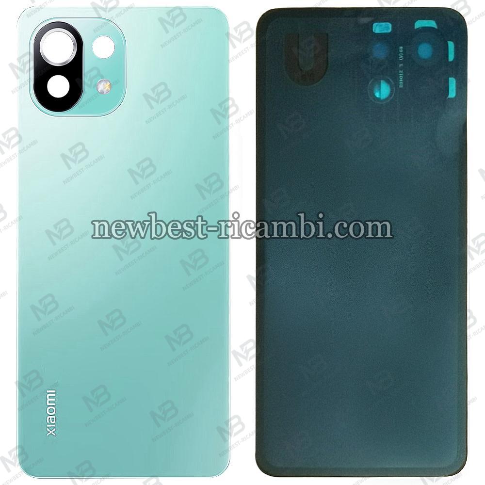 Xiaomi Mi 11 Lite 5G Back Cover+Camera Glass Green  AAA