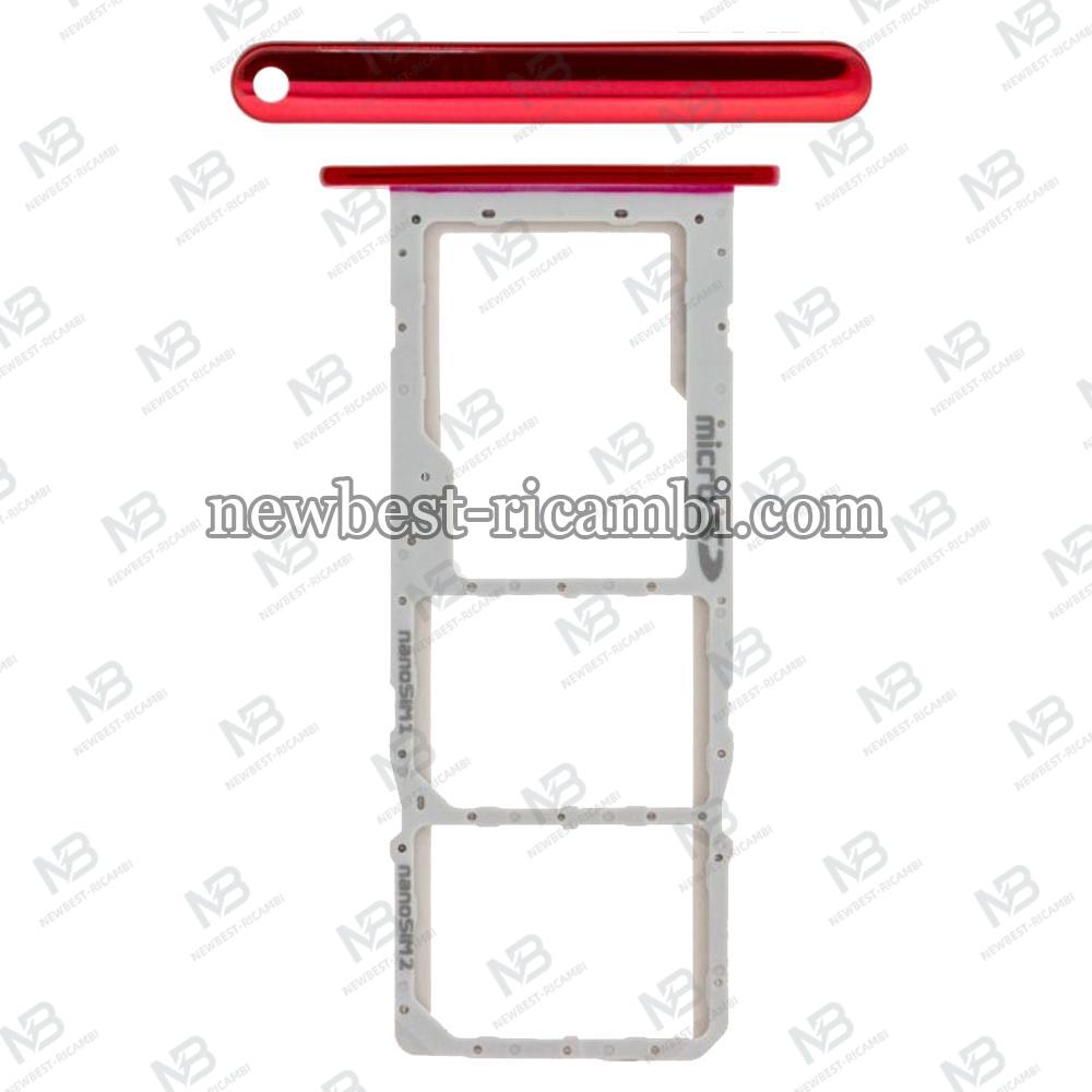 LG K42 LM-K420EMW Sim Tray Red