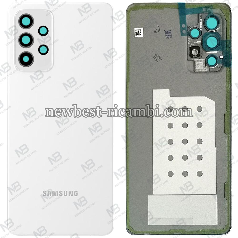 Samsung Galaxy A52 5G A526 Back Cover+Camera Glass White Original