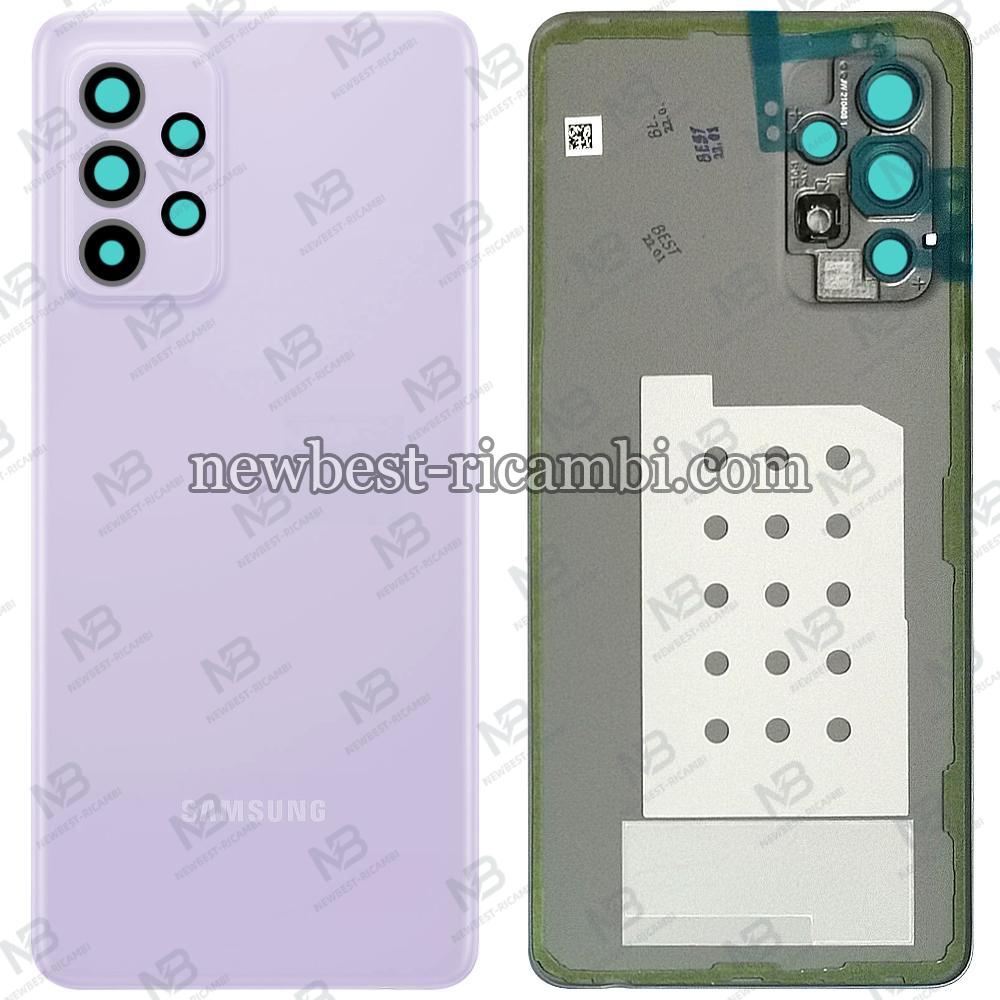 Samsung Galaxy A52 5G A526 Back Cover+Camera Glass Violet Original