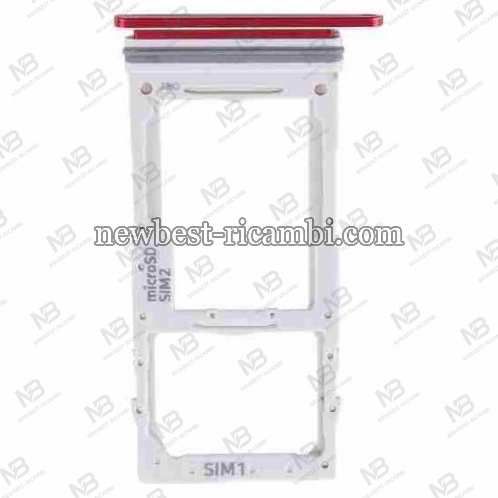 Samsung Galaxy Note 10 Lite N770 Sim Tray Red