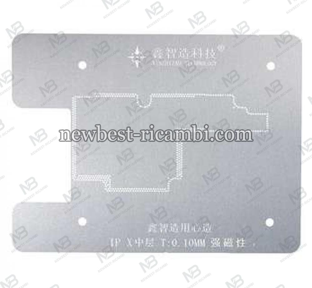 XINZHIZAO Intelligent Mainboard Layered BGA Reballing Stencil for iPhone X