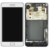 Samsung Galaxy S2 I9100 Touch + Lcd + Frame White