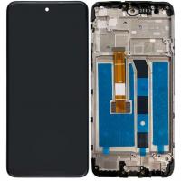 LG K42 LM-K420EMW touch+lcd+frame black