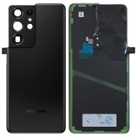 Samsung Galaxy S21 Ultra G998 Back Cover + Camera Glass Phantom Black Original