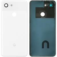 Google Pixel 3 Back Cover+Camera Glass White Original