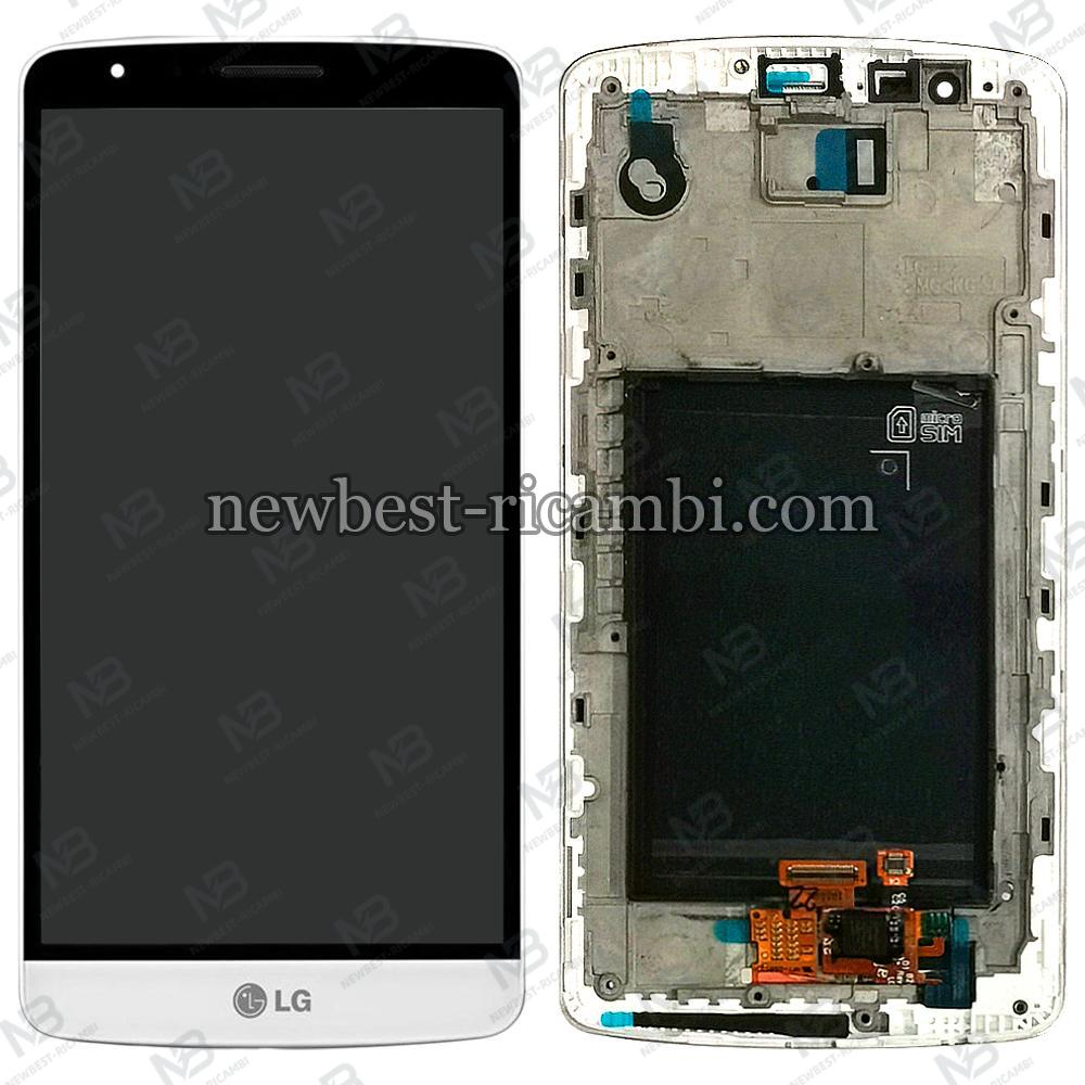 lg g3 d855 touch+lcd+frame white