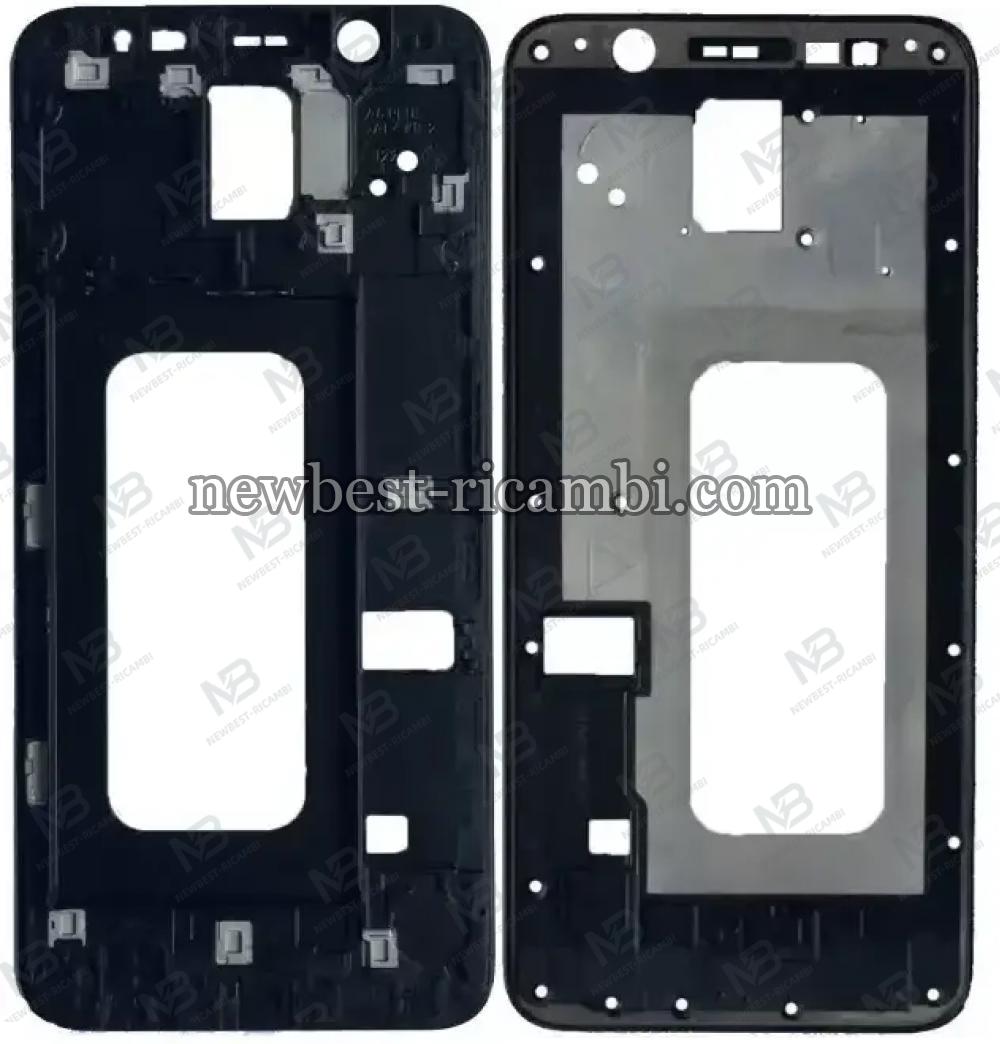 samsung galaxy a6 plus a605f support frame black