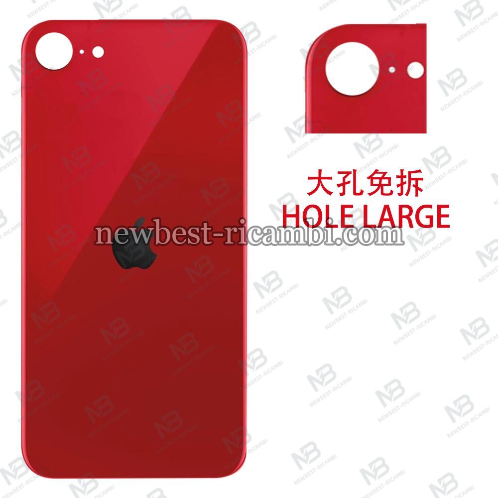 iPhone SE 2020/SE 2022 back cover red camera hole large