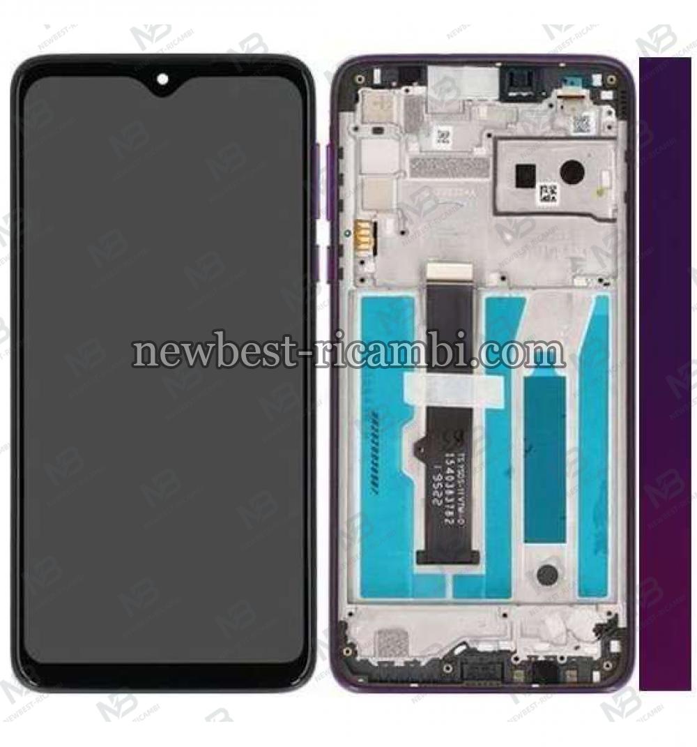 Motorola One Macro XT2016 Touch + Lcd + Frame Violet