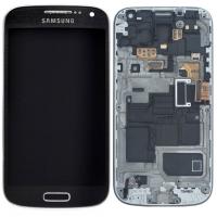 samsung s4 mini i9195 touch+lcd+frame black mist change glass