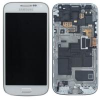 samsung s4 mini i9195 touch+lcd+frame white change glass