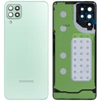 Samsung Galaxy A22 4G A225 Back Cover+Camera Glass Green Original