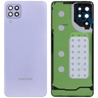 Samsung Galaxy A22 4G A225 Back Cover+Camera Glass Violet Original