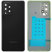 Samsung Galaxy A52s A528 Back Cover+Camera Glass Black Original