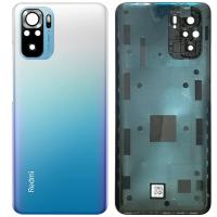 Xiaomi Redmi Note 10S Back Cover+Camera Glass Blue