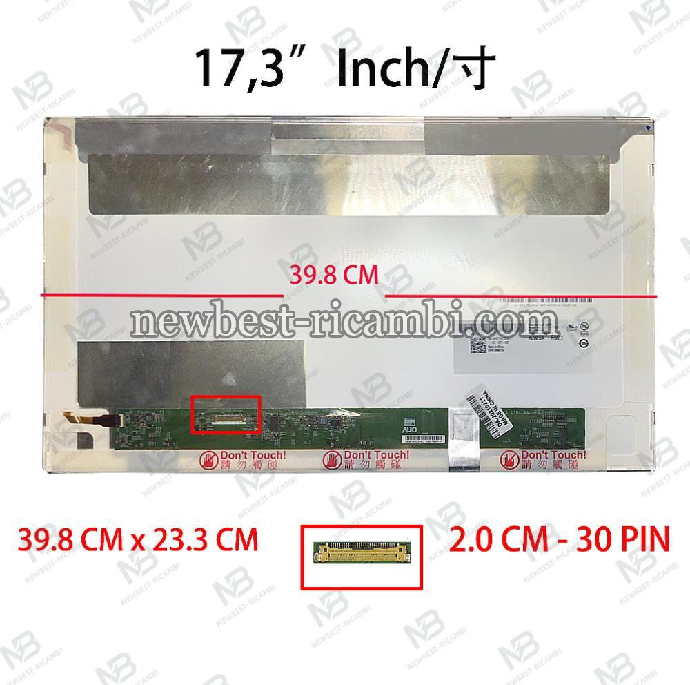 computer led 17.3" HD B173HTN01 30pin lcd display