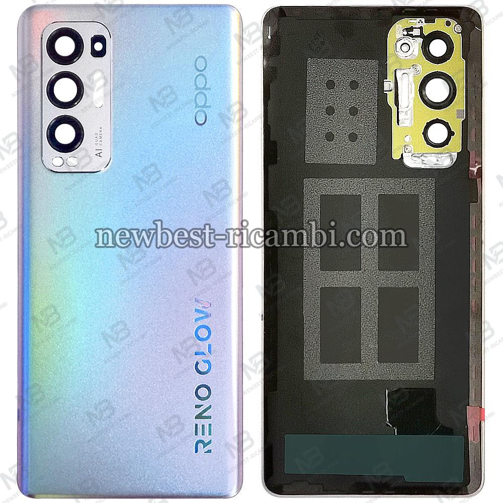 Oppo Find X3 Neo/Reno 5G Pro back cover galactic silver original