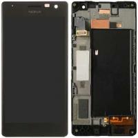 nokia lumia N730/735 touch+lcd+frame black