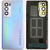 Oppo Find X3 Neo (CPH2207) /Reno 5G Pro back cover galactic silver original