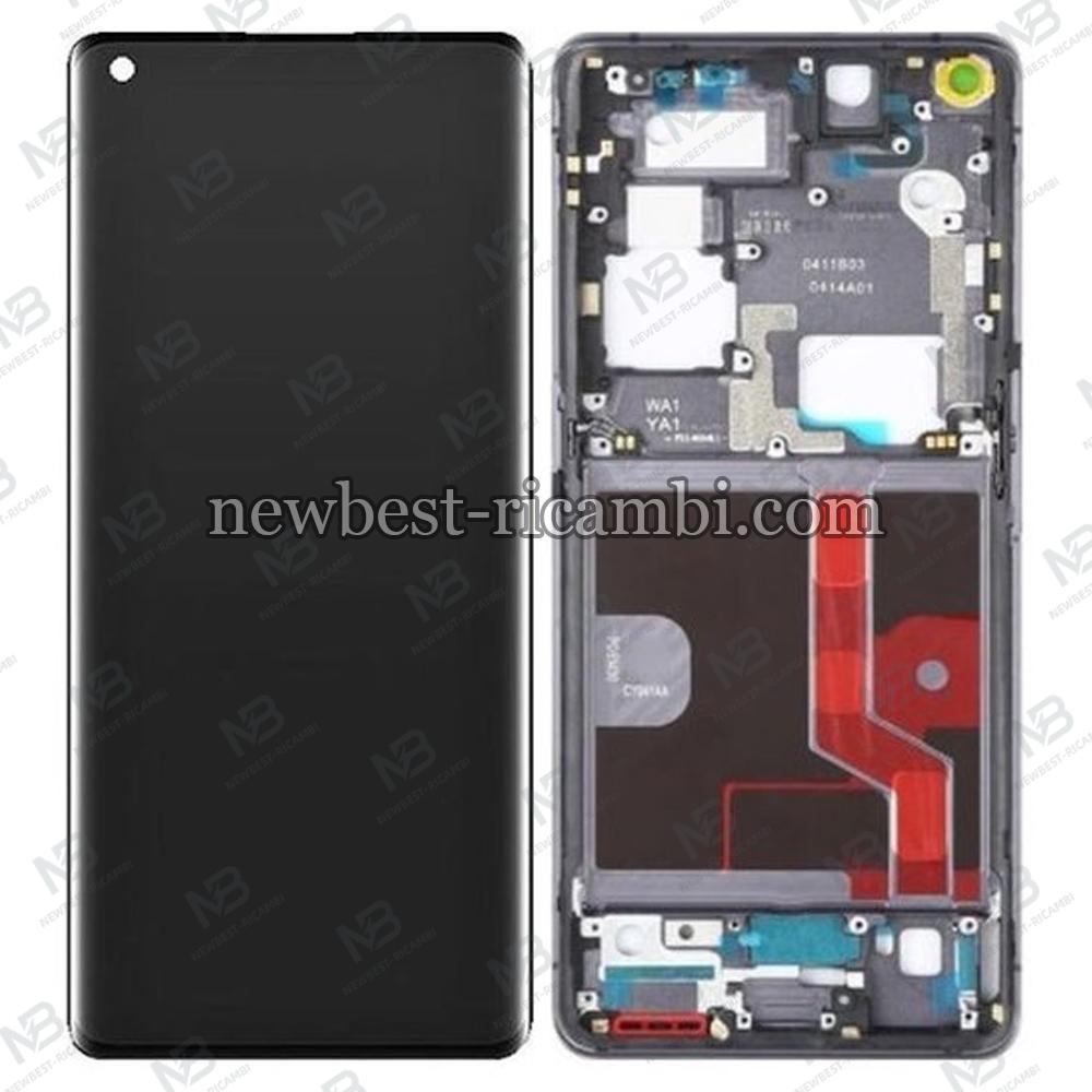 Oppo Find X2 Pro (CPH2025) Touch + Lcd + Frame Black Original Service Pack