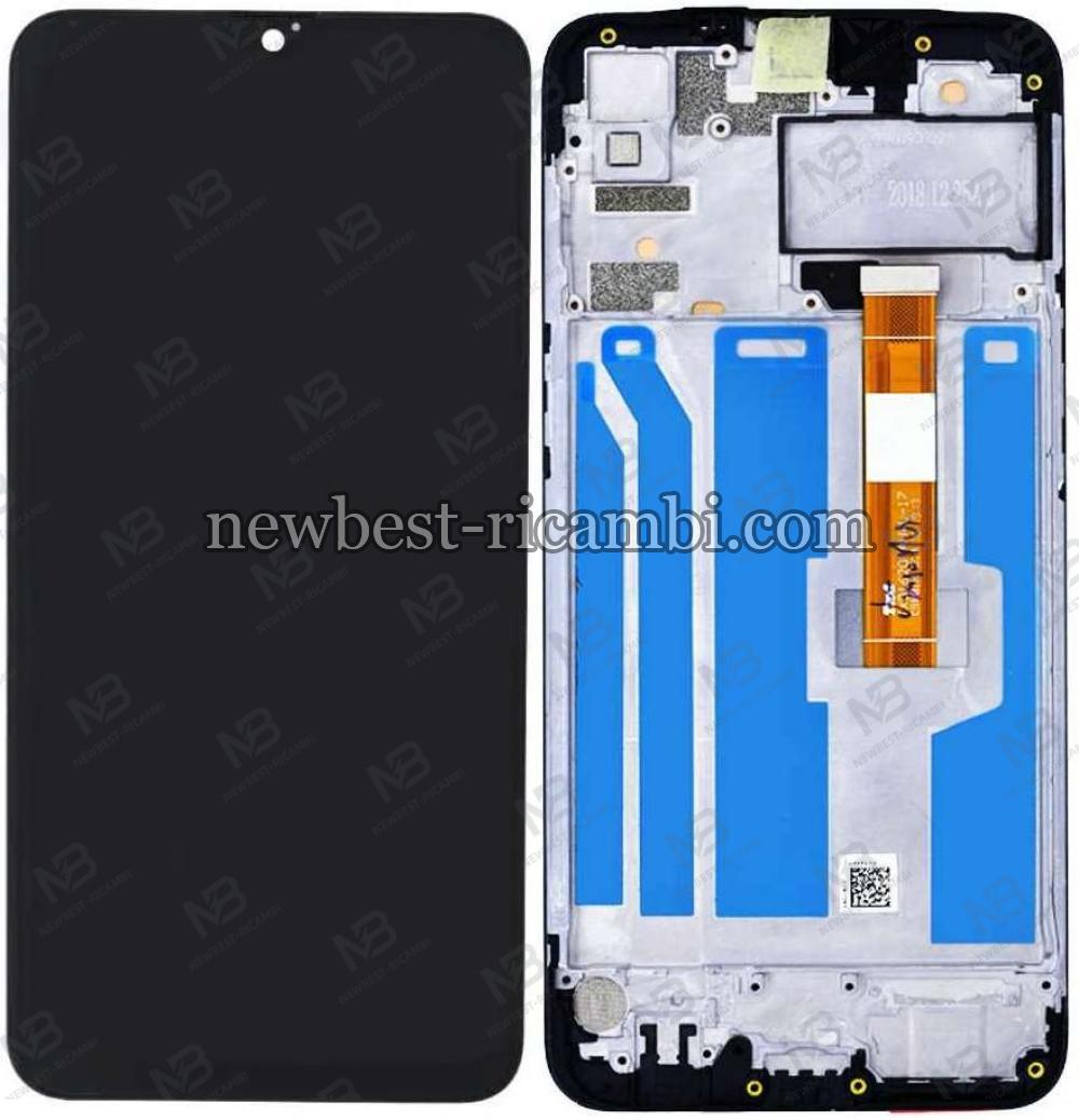 Realme 3 Touch + Lcd + Frame Black