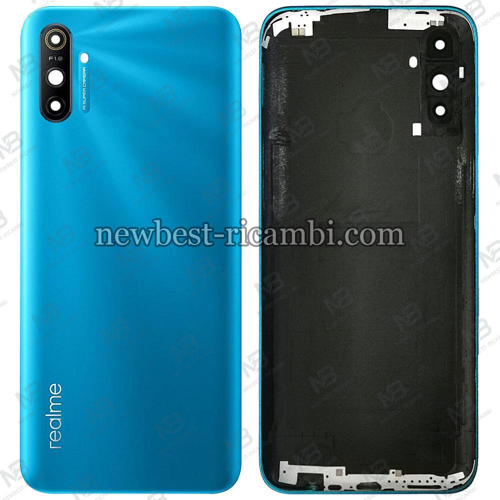 Realme C3 Back Cover Blue Original