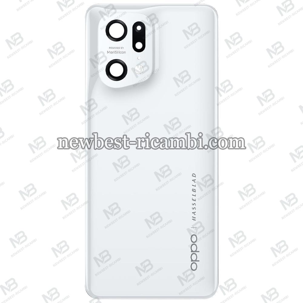 Oppo Find X5 Pro 5G (CPH2305) Back Cover + Camera Glass White Original