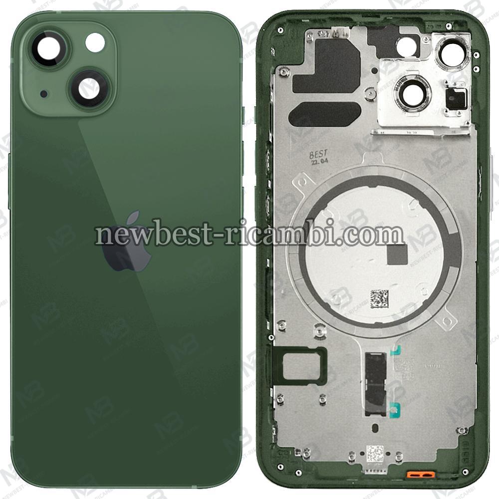 iPhone 13 Back Cover+Frame Green