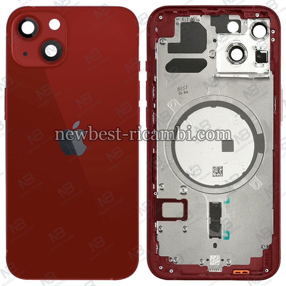 iPhone 13 Back Cover+Frame Red