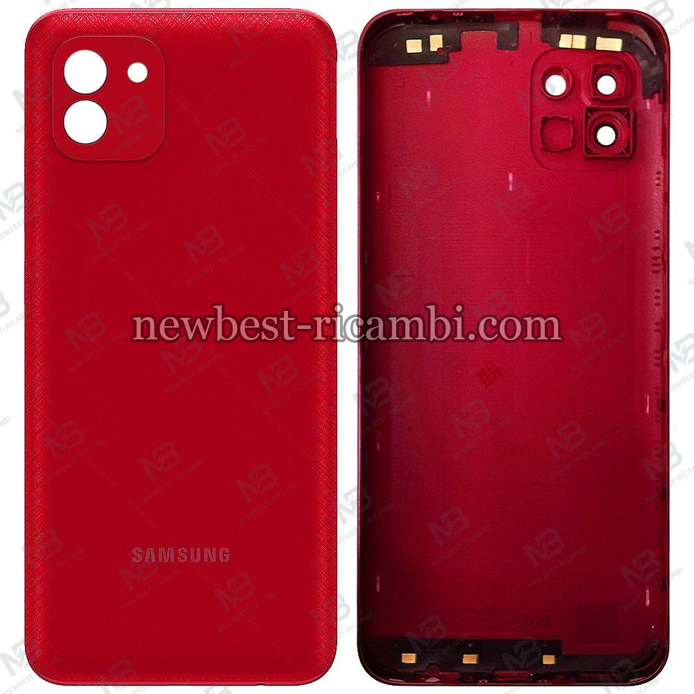 Samsung Galaxy A03 A035G Back Cover Red Original