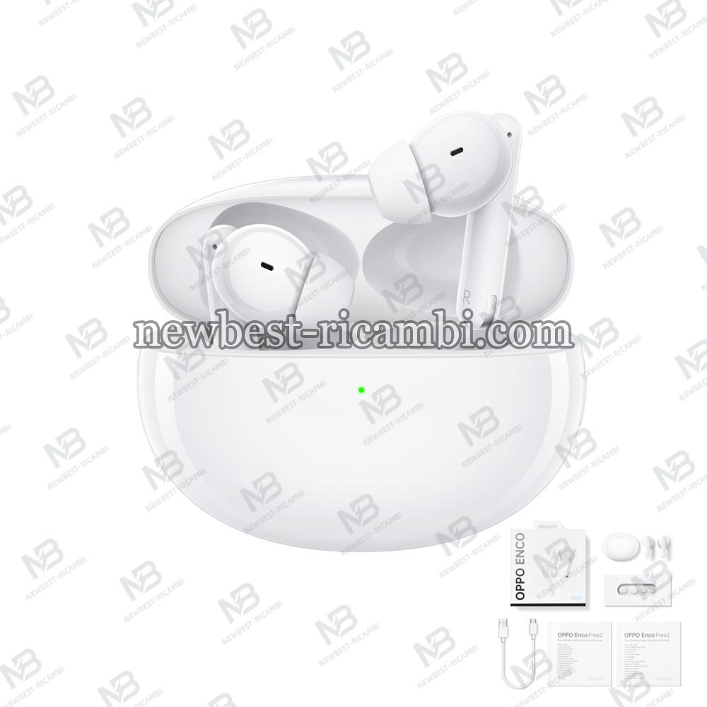 Bluettoth Headset Oppo Enco Free 2 W52 White In Blister