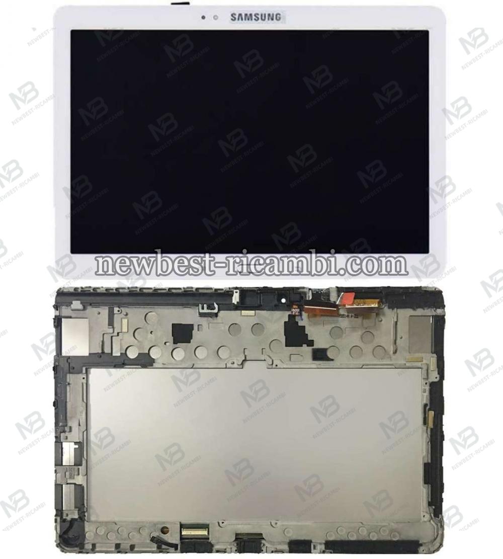 Samsung Galaxy Note 10.1" P600 P601 P605  Touch+Lcd+Frame White