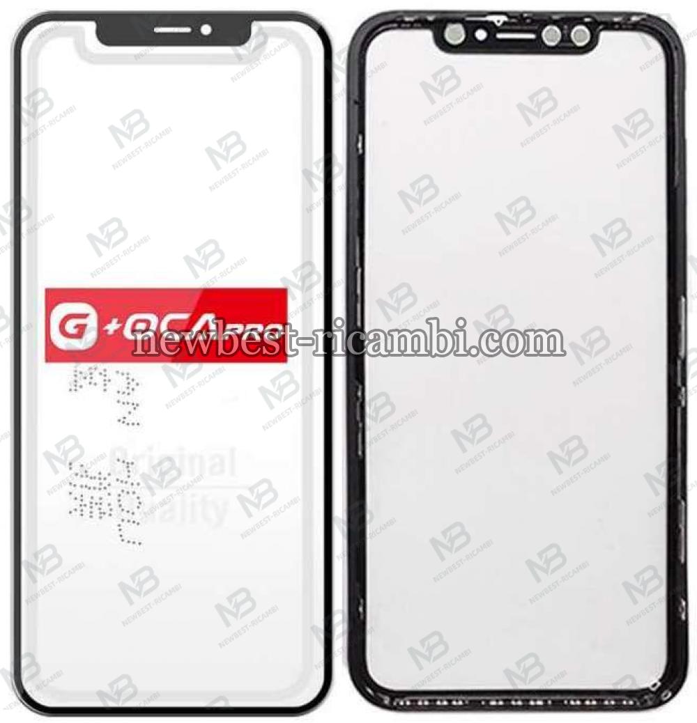 XUANHOU Glass Lens+OCA+Frame For iPhone XR Black OEM