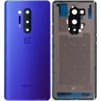 One Plus 1+8 Pro back cover+camera glass blue AAA